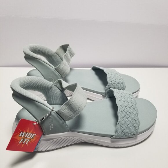 Skechers Handsfree Slip-ins Women's Vegan Sage Sandals Sz 11 Wide - Picture 2 of 13